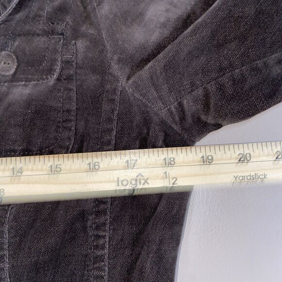 Ann Taylor Loft Women’s Soft Denim Jean Jacket Size 6 Brown - Picture 4 of 6